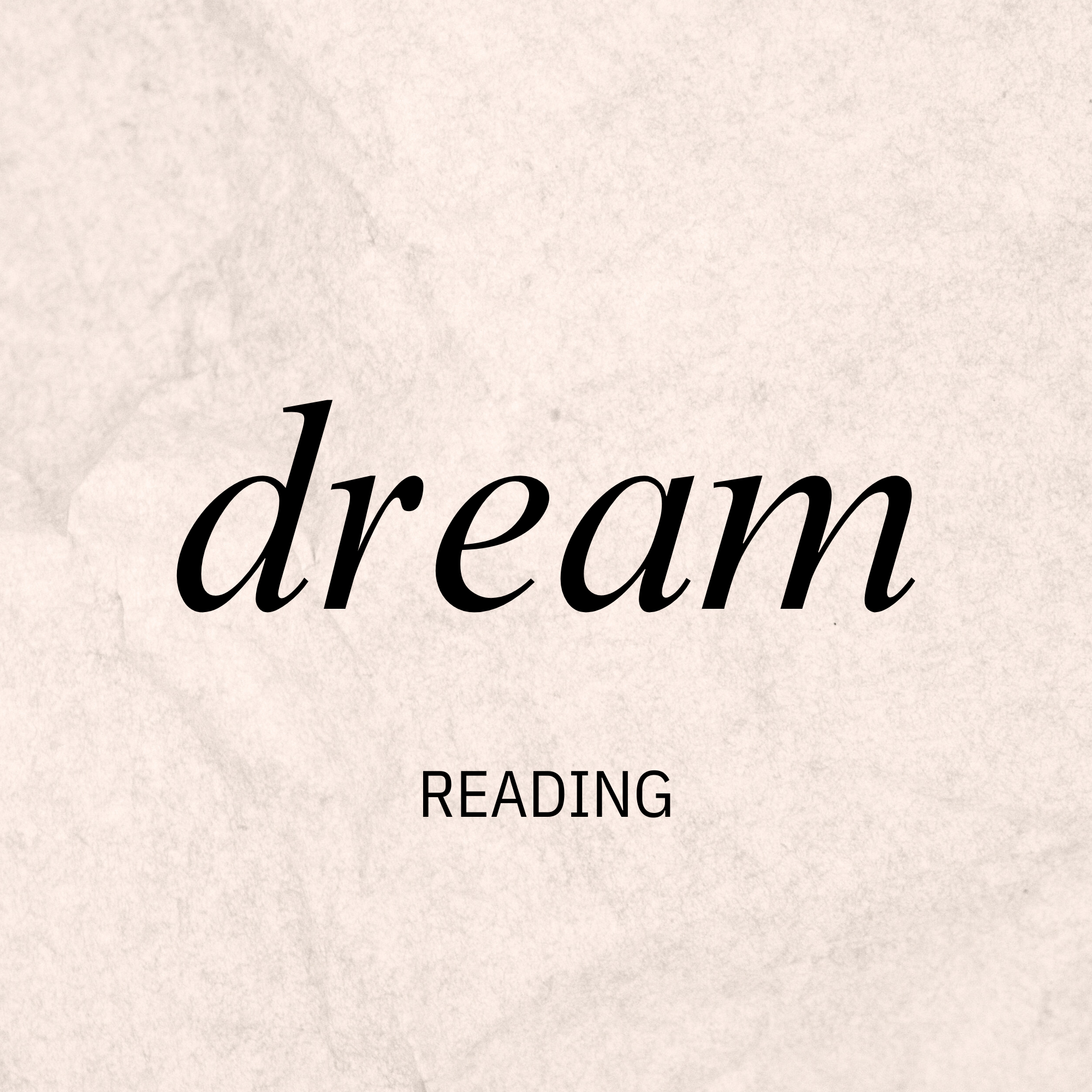 Intuitive Channeled dream reading spirit guides