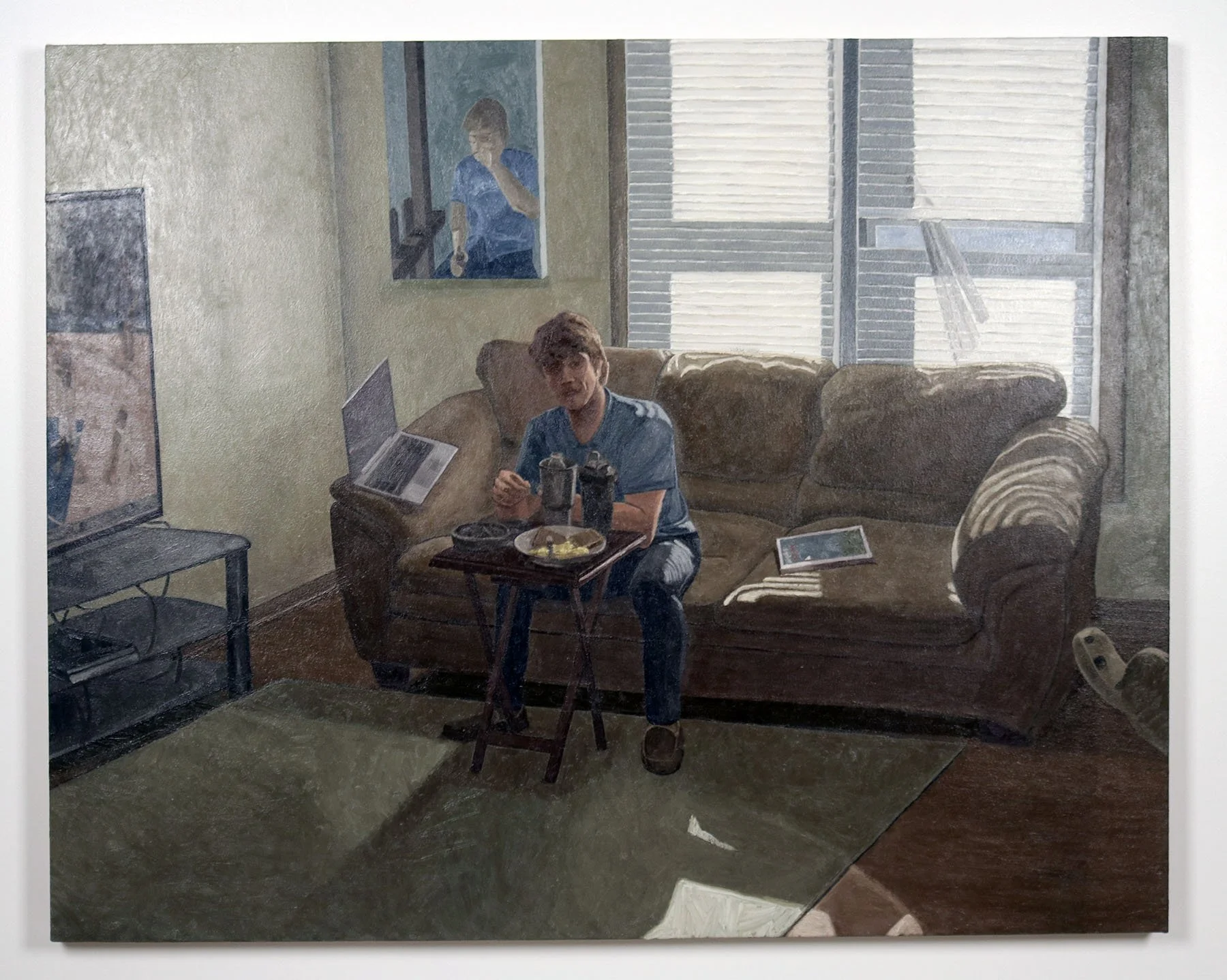 "Time Flies" 2024
48"x60" Oil on Canvas