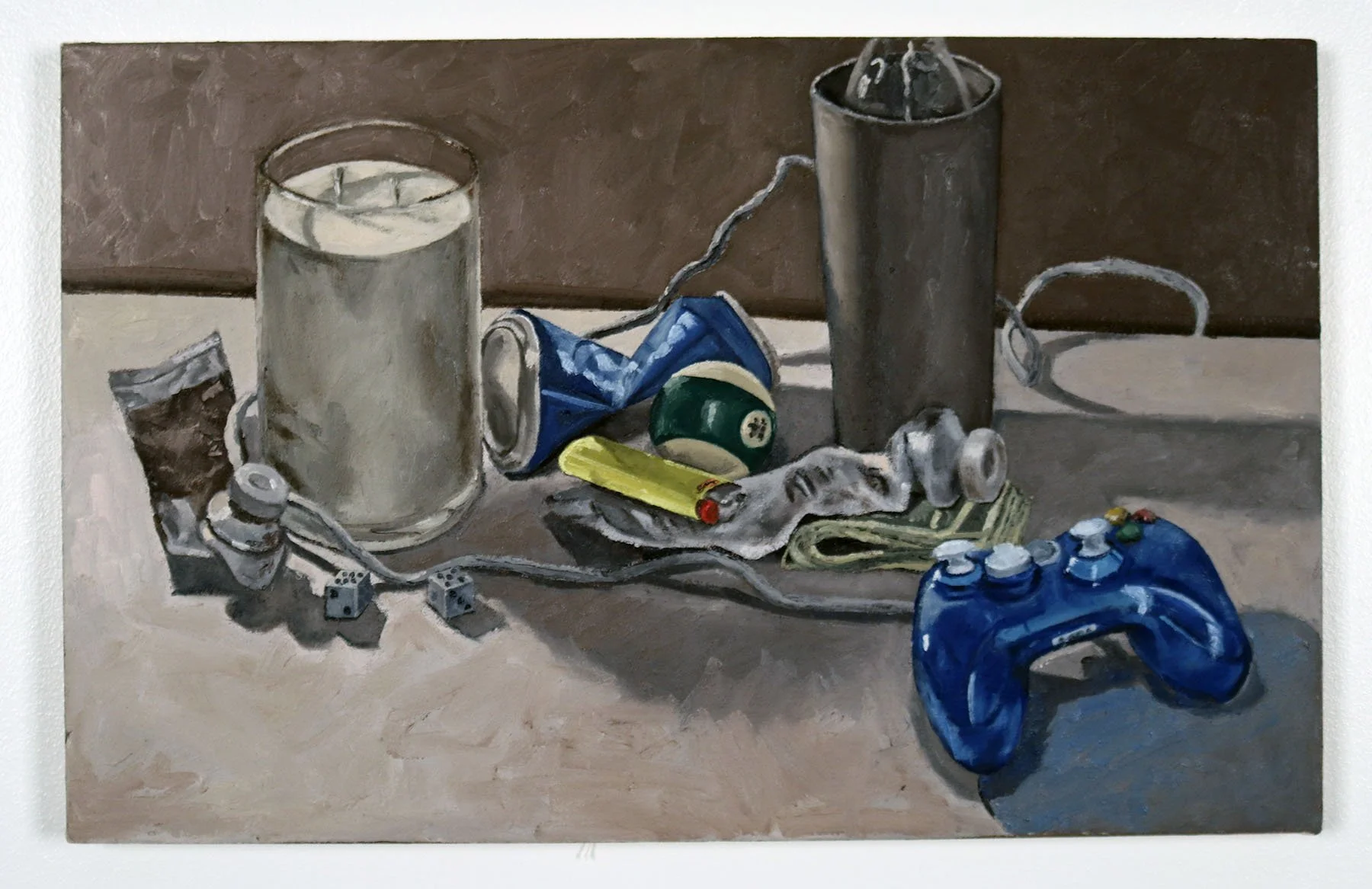 "Its Just A Still Life No. 1" 2023
14"x22" Oil on Canvas