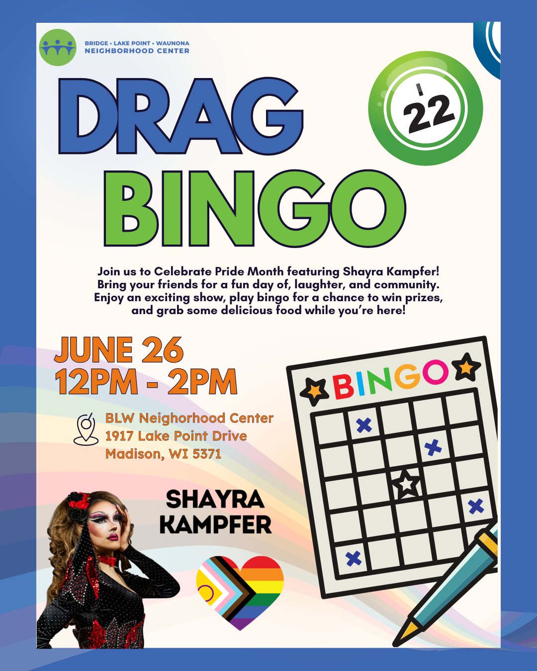 Drag Bingo