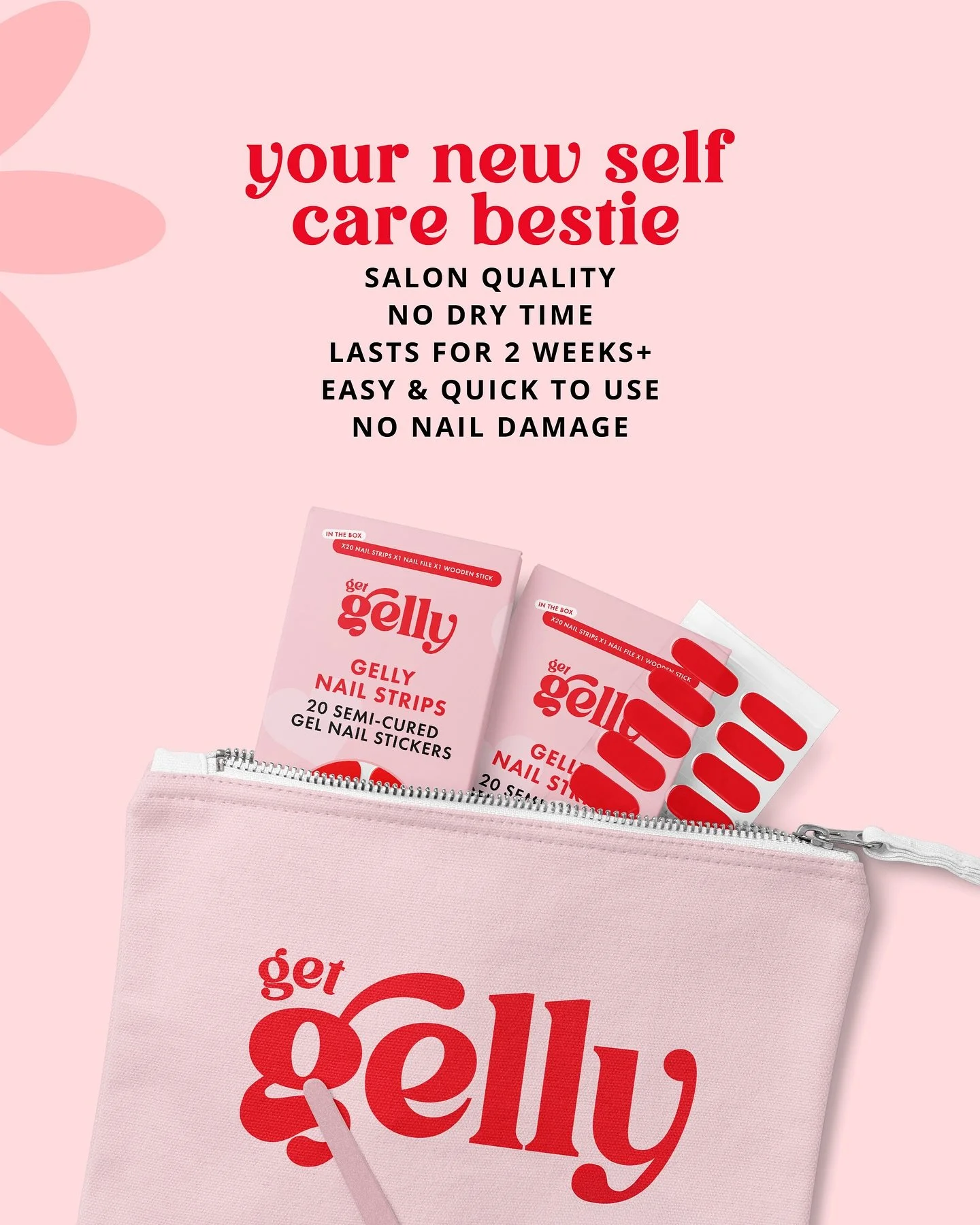 Have you been sleeping on these strips? 👀

Semi-cured gel nail strips give you salon quality manicures for a fraction of the price, lasting 2+ weeks and are nail damage free. 

They are the perfect alternative to harsh salon gel manicures, without t