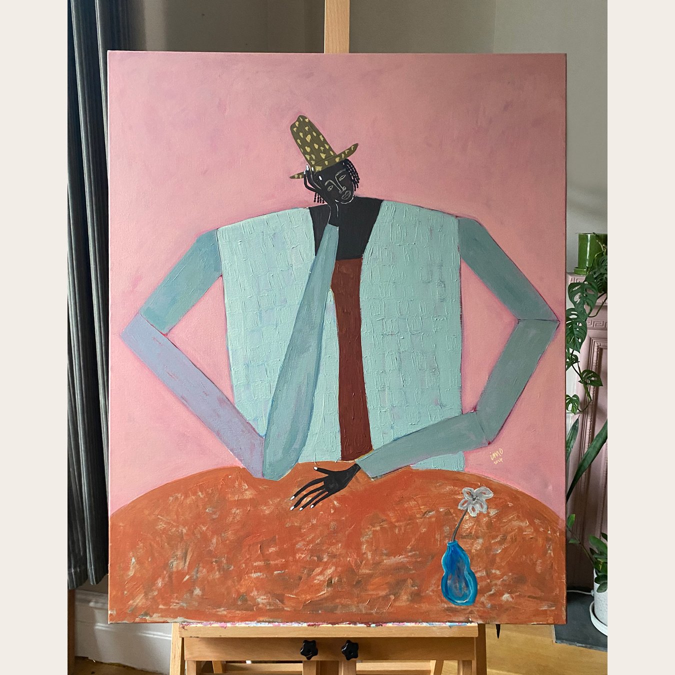 Ibi Meier-Oruitemeka
'Imaginings', 2024 |
Painting, Acrylic on Canvas |
101.6 x 81.3cm / 40” x 32”
(SOLD)