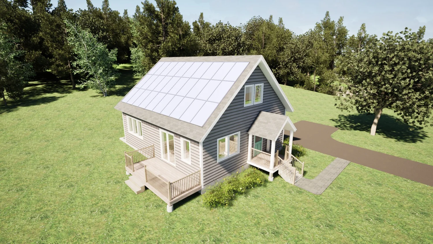 Demonstration home — Zero Energy Homes