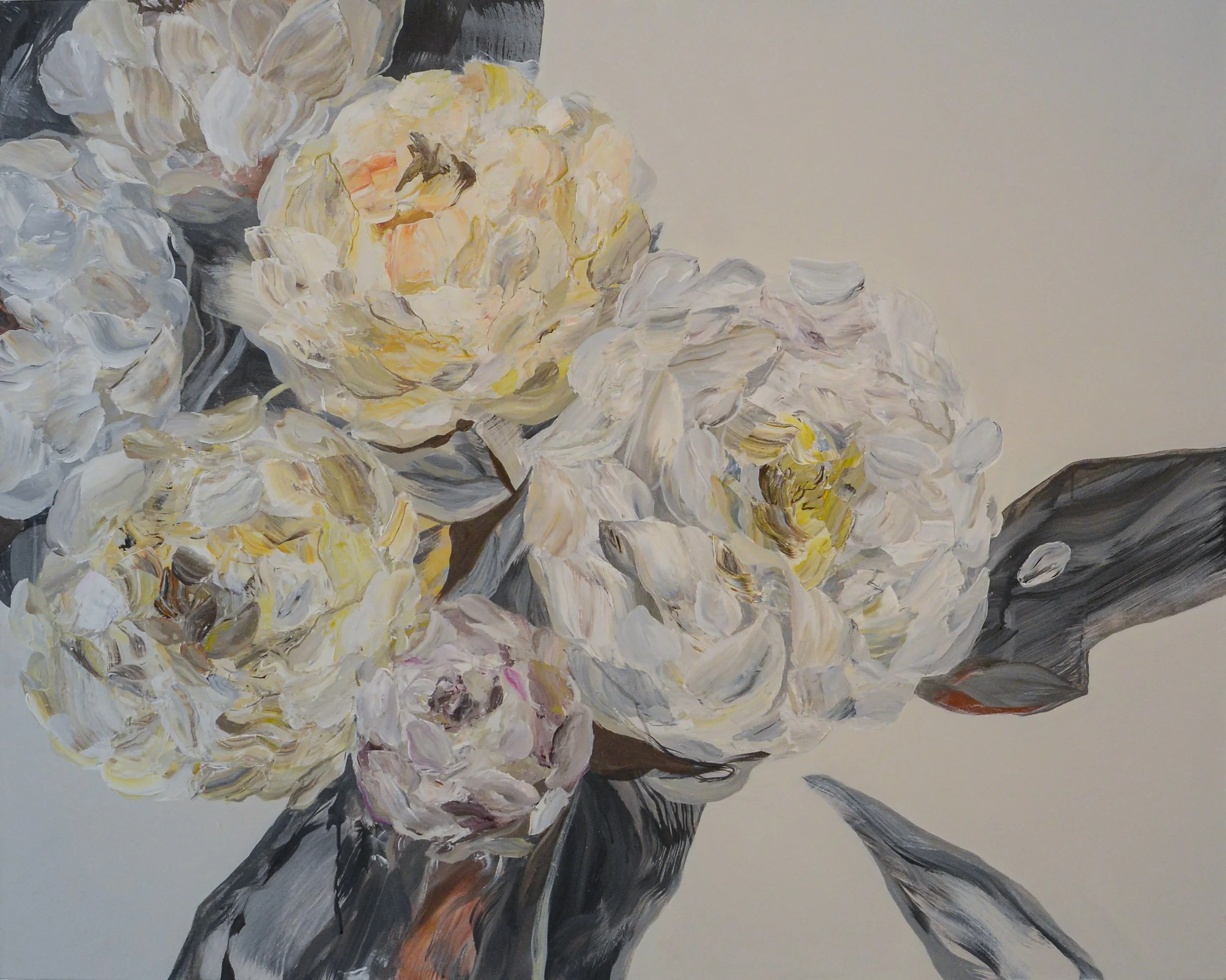 "Blossom & Echo"
Acrylic on canvas
60”x48”