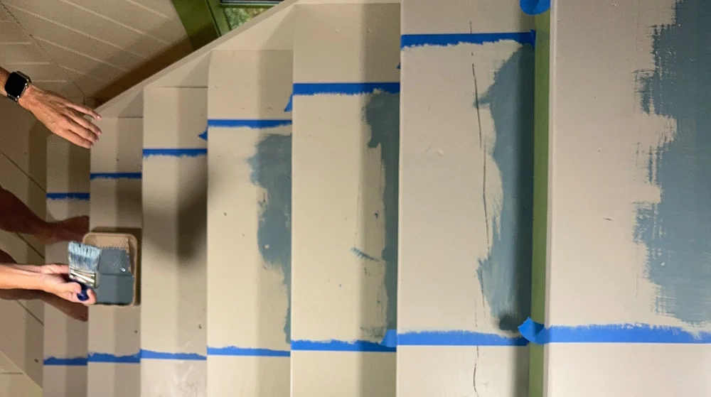 How to Paint a Stair Runner: Easy Step-by-Step DIY Guide for a Stylish ...