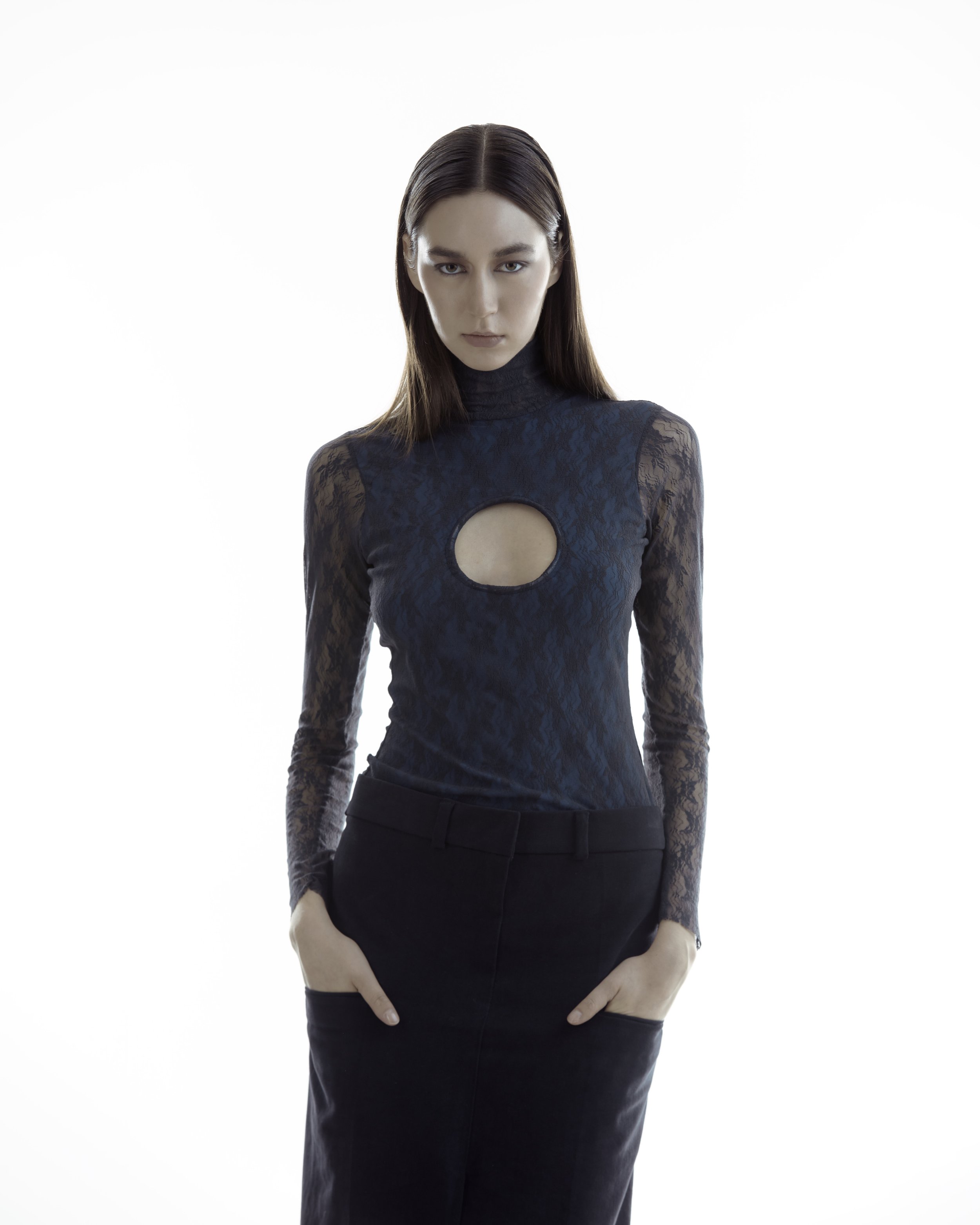 2.0 Top in Blue Lace
