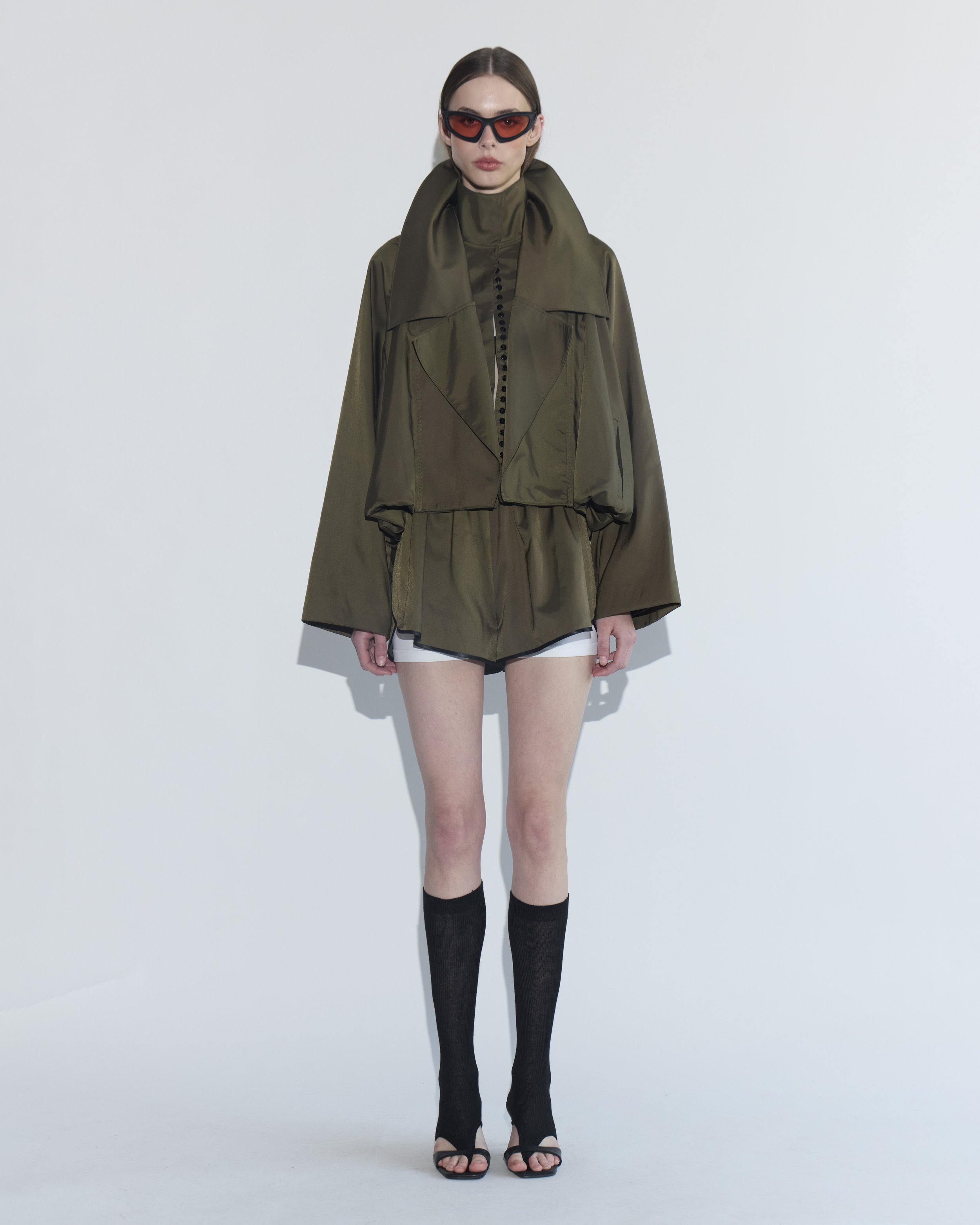 5.0 double khaki jacket