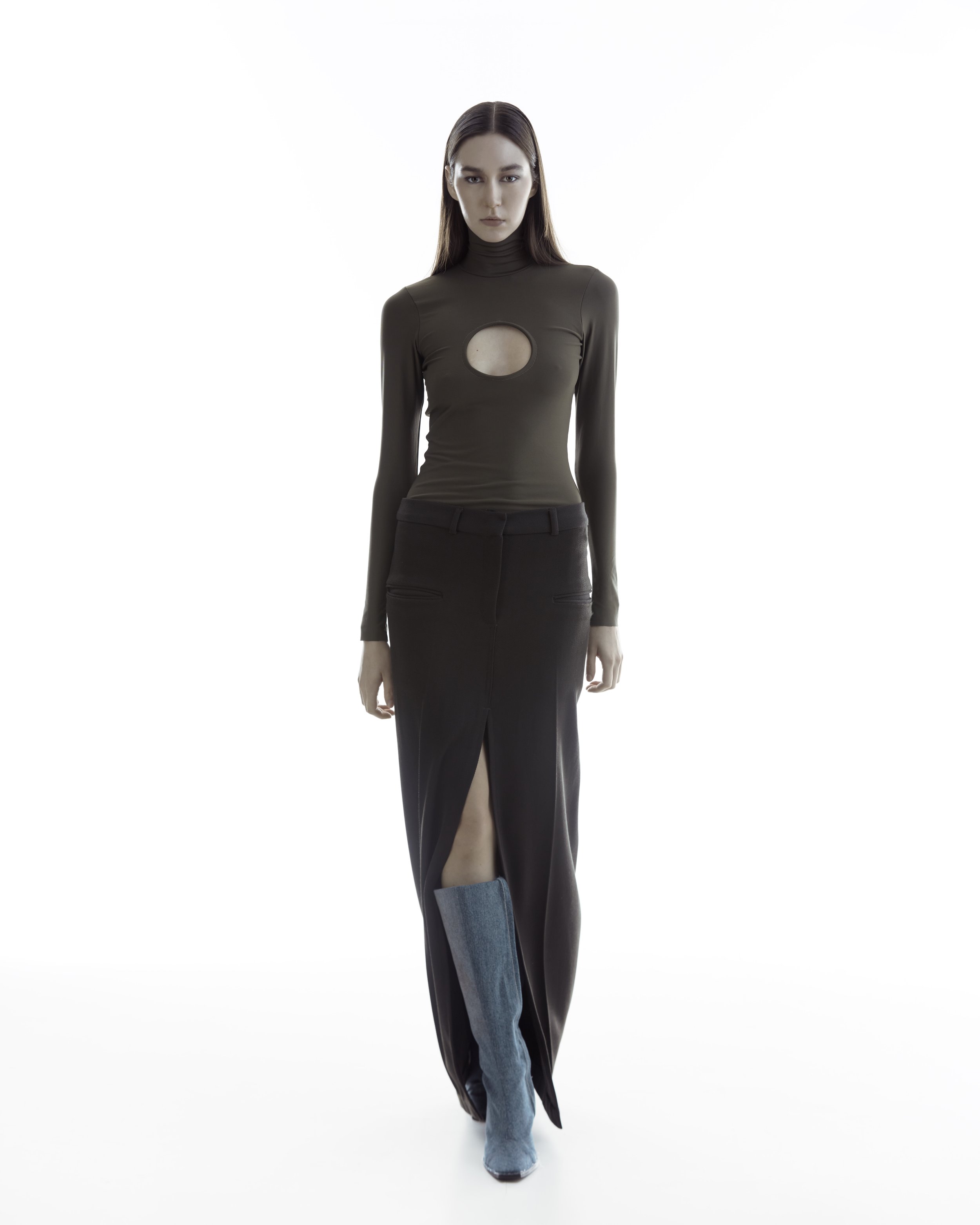 2.0 Top in Khaki