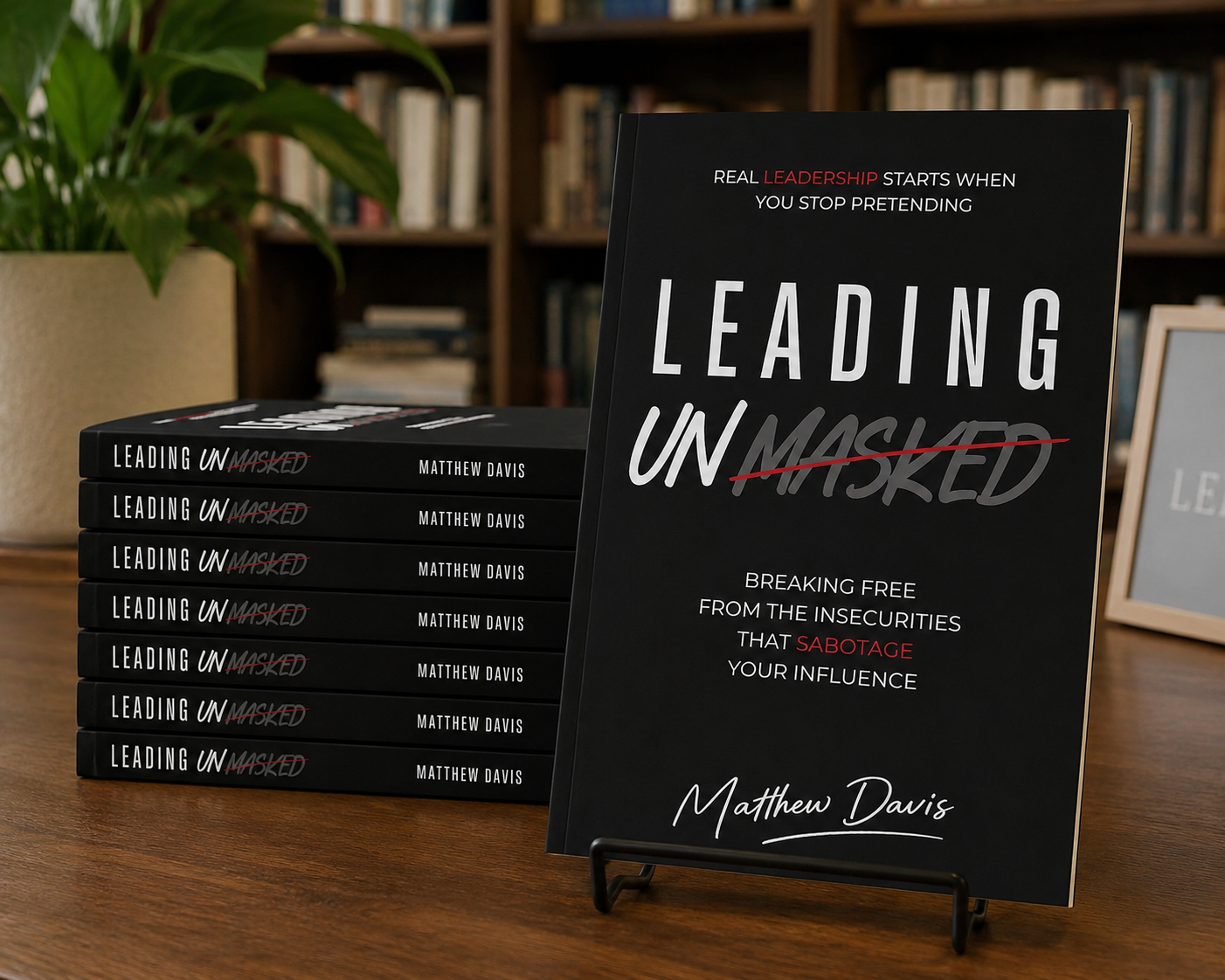 Leading Unmasked Book Signing