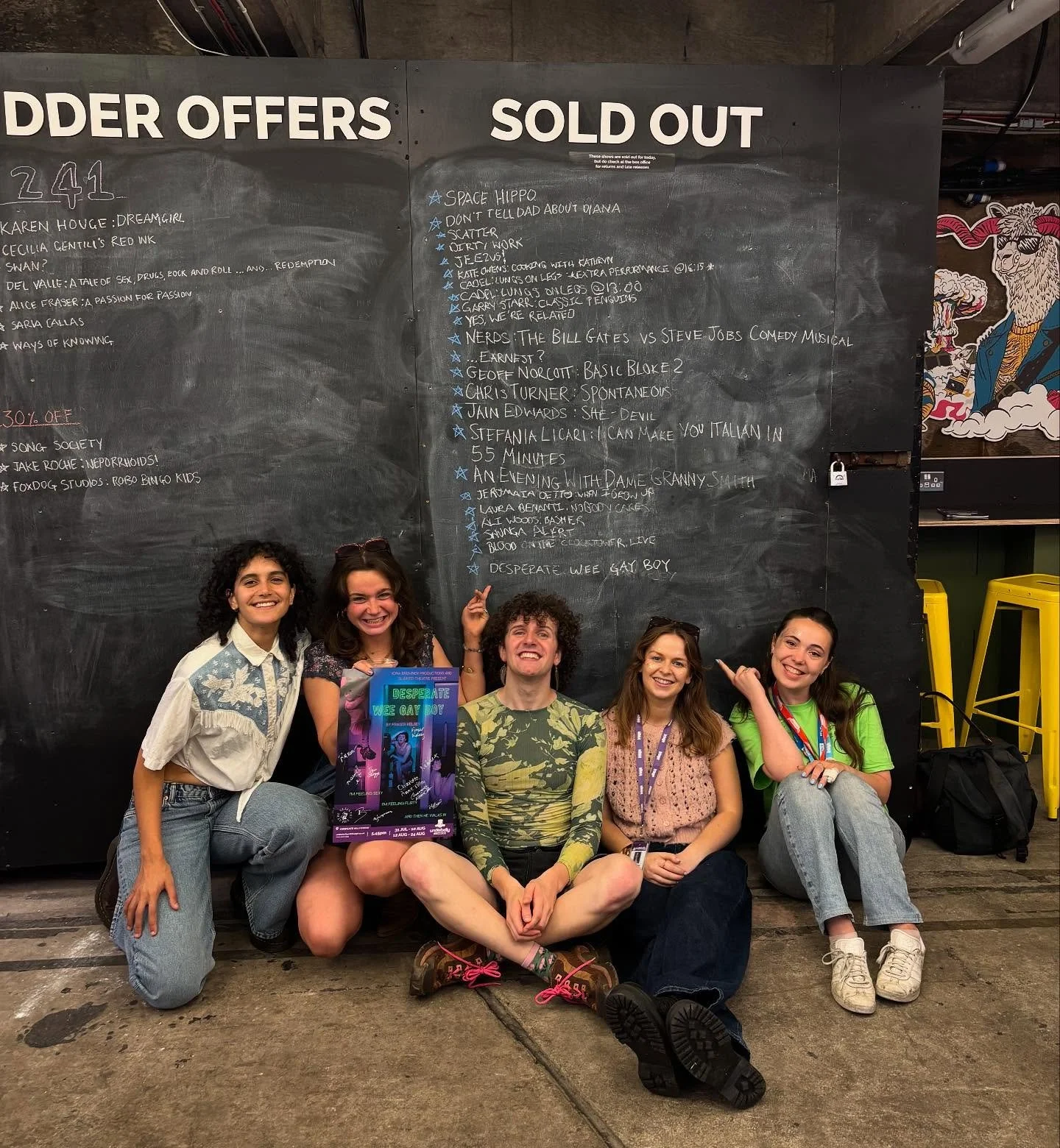 Oh, Edinburgh 💜 What a month! 

4 shows to produce, 21 creatives to look out for, 1610 seats to sell every day, 3 sold out shows, and 1 very desperate night out. 

A massive shout out to all the creatives who tackled Fringe this year and its thousan