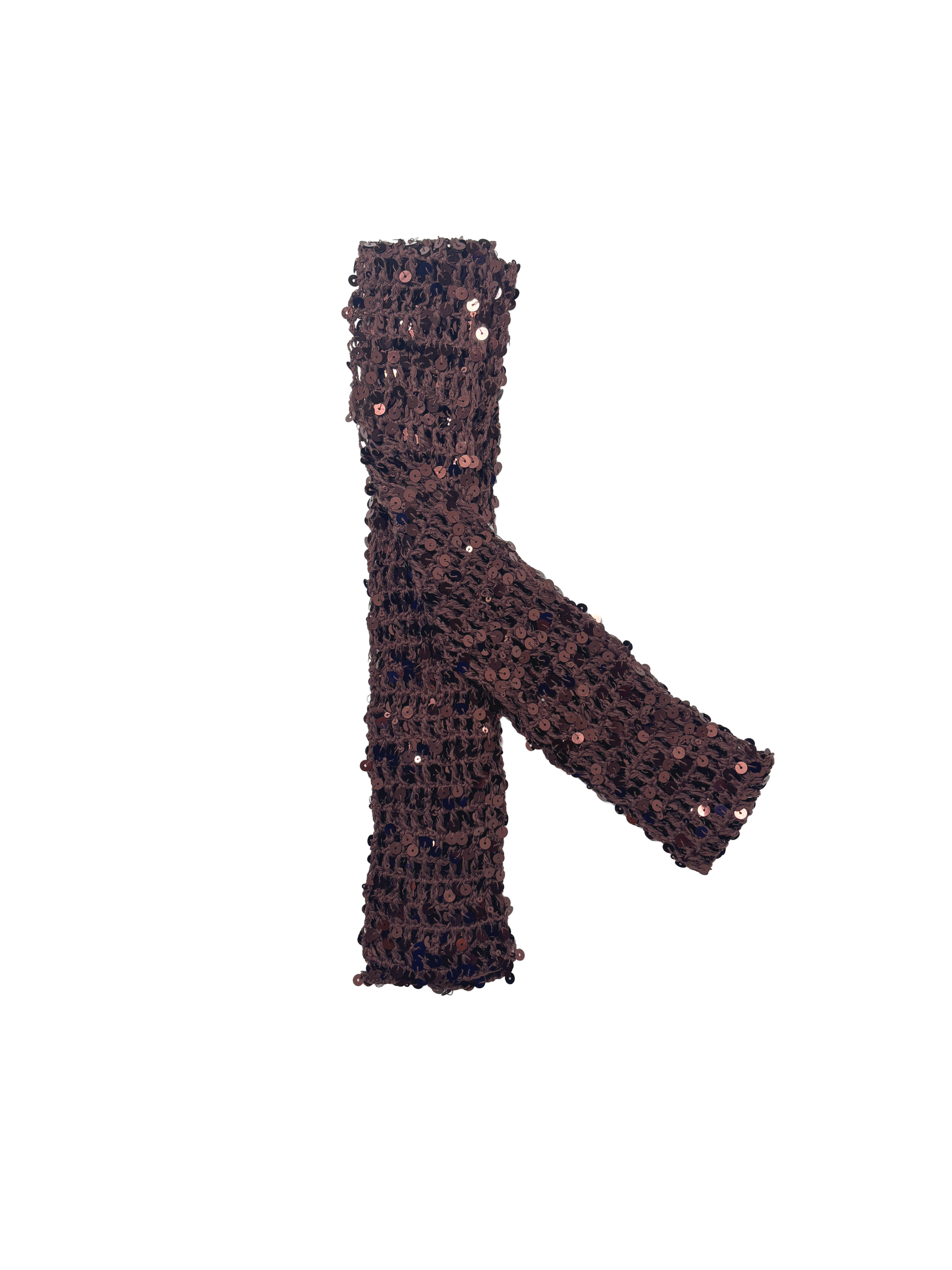 écharpe marron