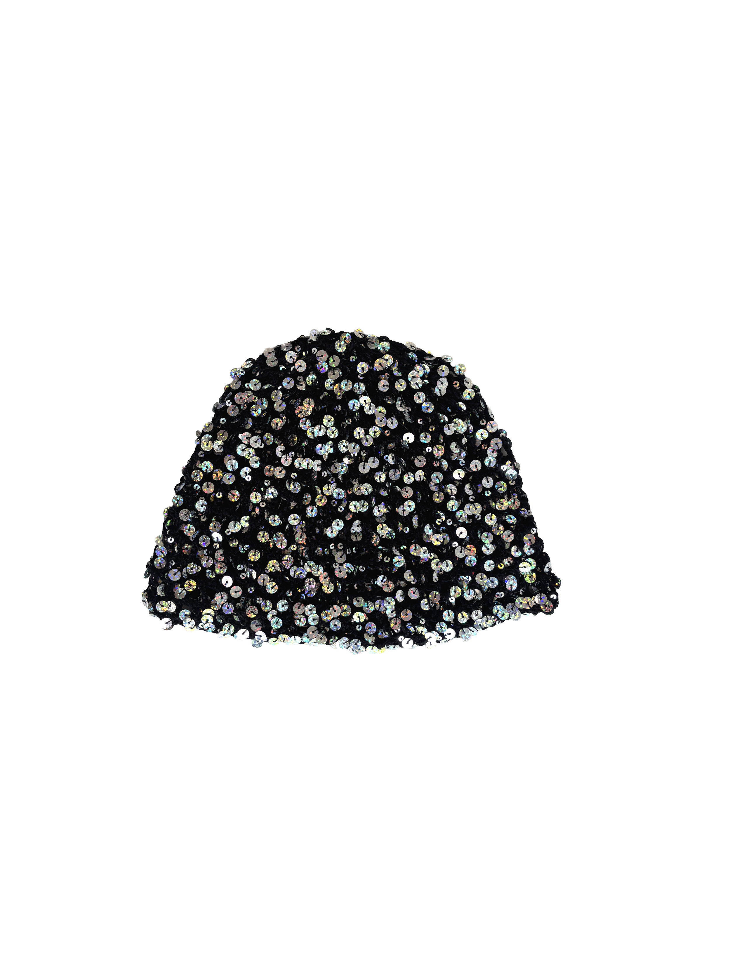 bonnet noir/ argenté