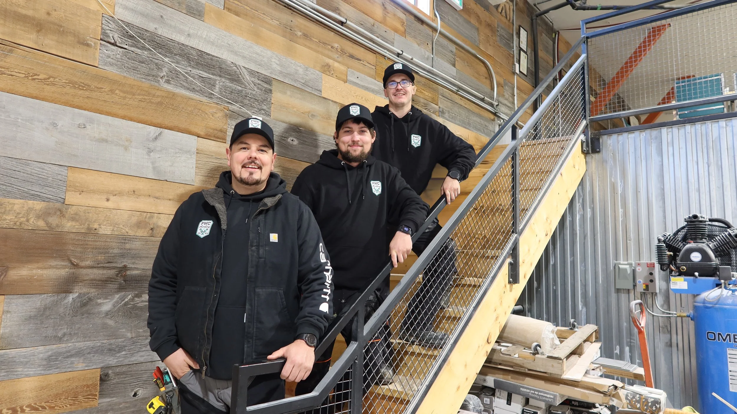 PWC Plumbing team serving homeowners throughout Springwater, Ontario