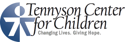 Logo of Tarrytown Center for Children with text 'changing lives, giving hope' underneath.
