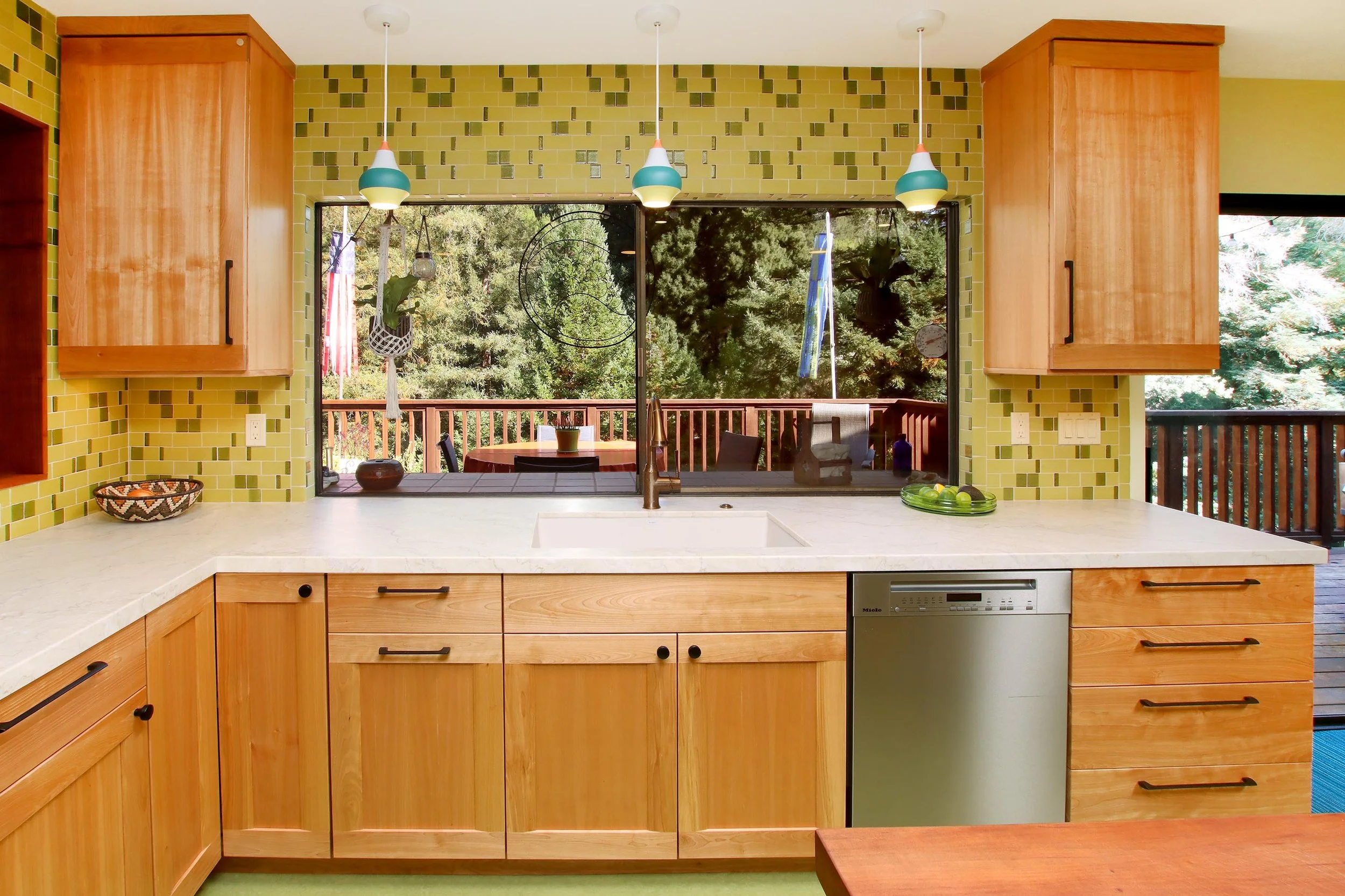 Retro Chic Kitchen Remodel by John Fuchs Properties, Construction & Real Estate project photo
