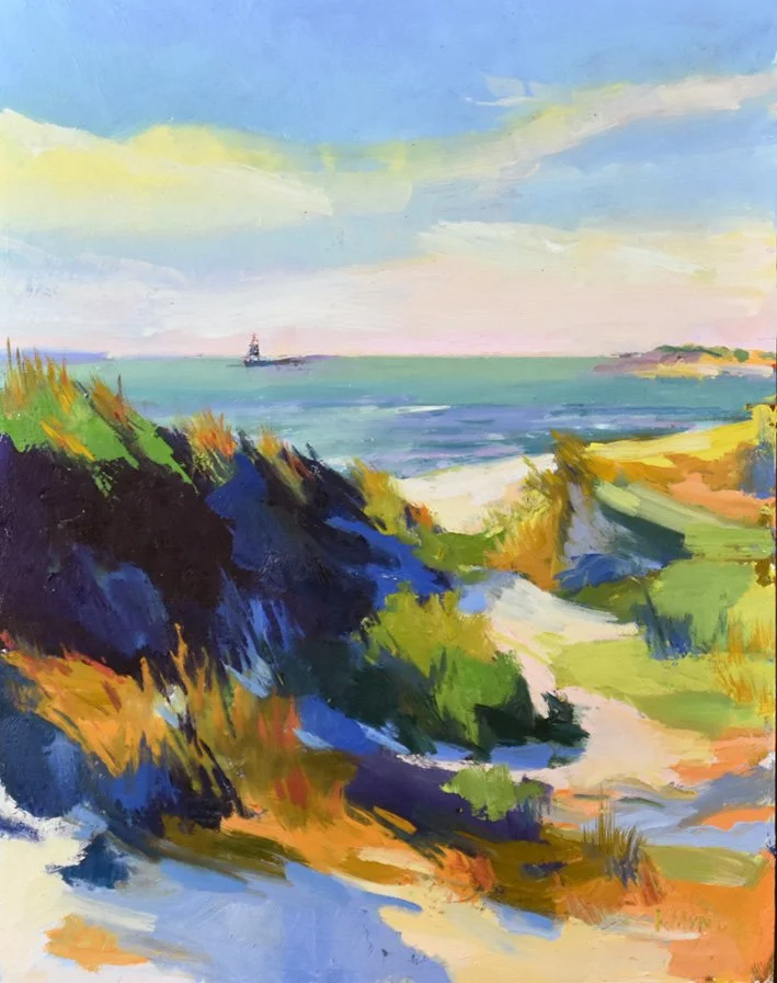 Dunes 14 x 11 inches, oil on panel