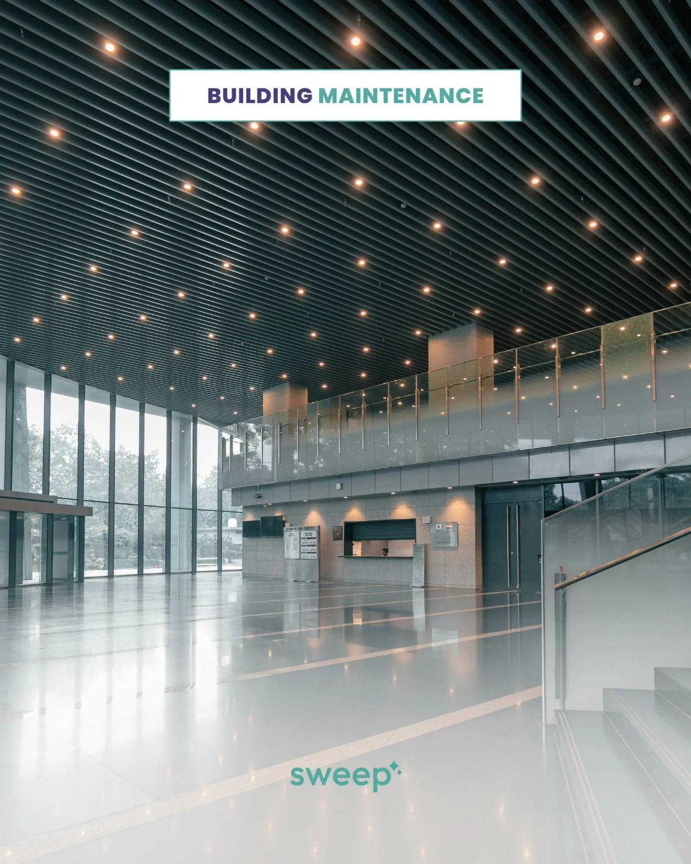 Your building deserves to look as professional as the people inside it 🏢 

From busy entrances to shared spaces, we help keep your property clean, polished, and guest-ready every day ✨

Book recurring service with Sweep Cleaners for dependable build