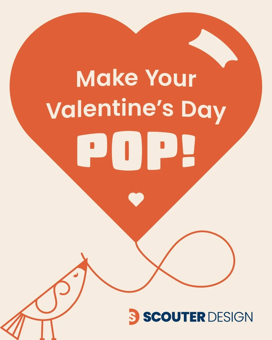 Sending our clients lots of love this coming Valentine's Day. We get to do what we love because of you.

Are you ready for your next project? Visit me at https://www.scoutergraphicdesign.com/ to get started!

#scouterdesign #graphicdesign #logodesign