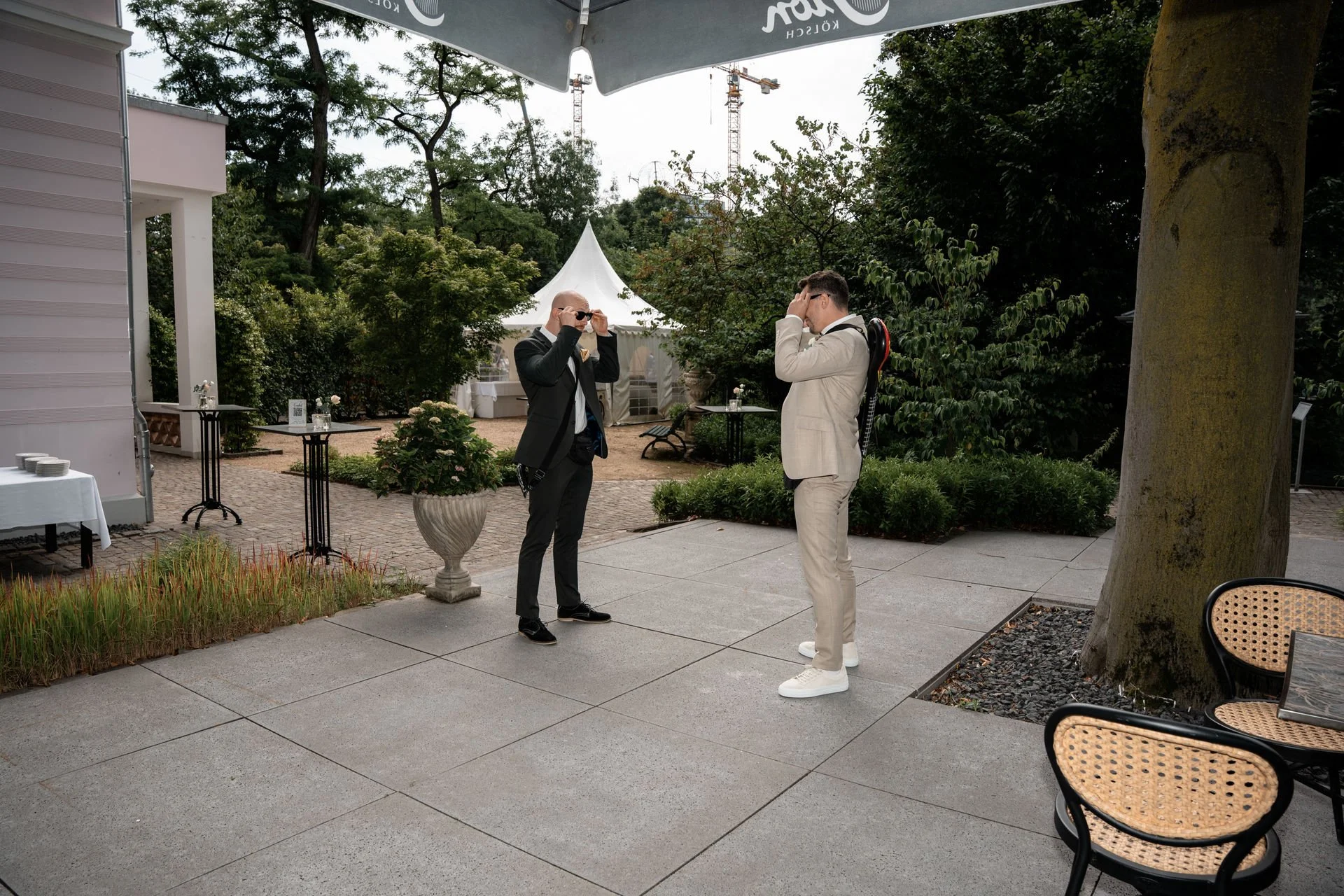 Ganztagesreportage Hochzeit Villa Bodinus