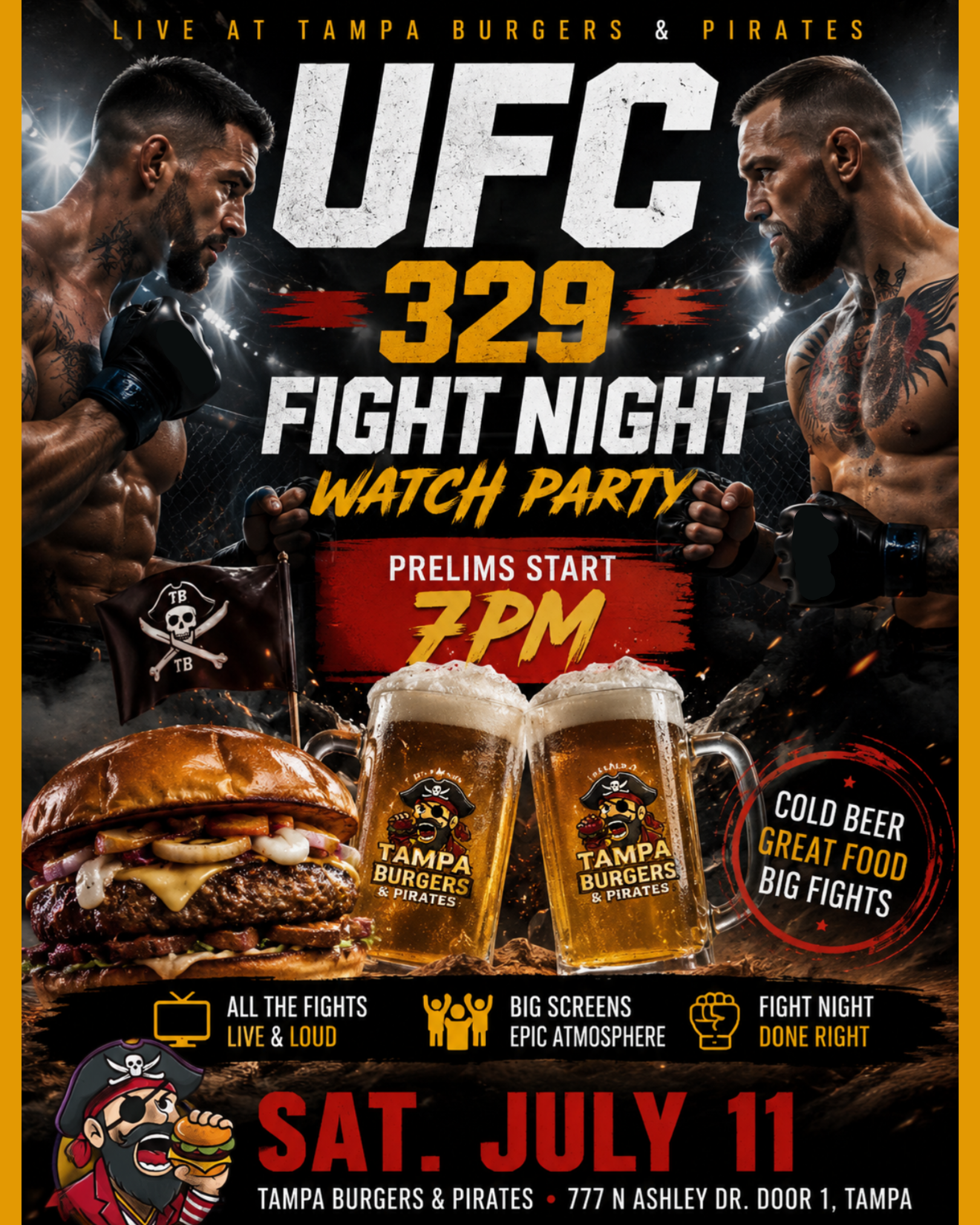 UFC 329 Fight Night Watch Party