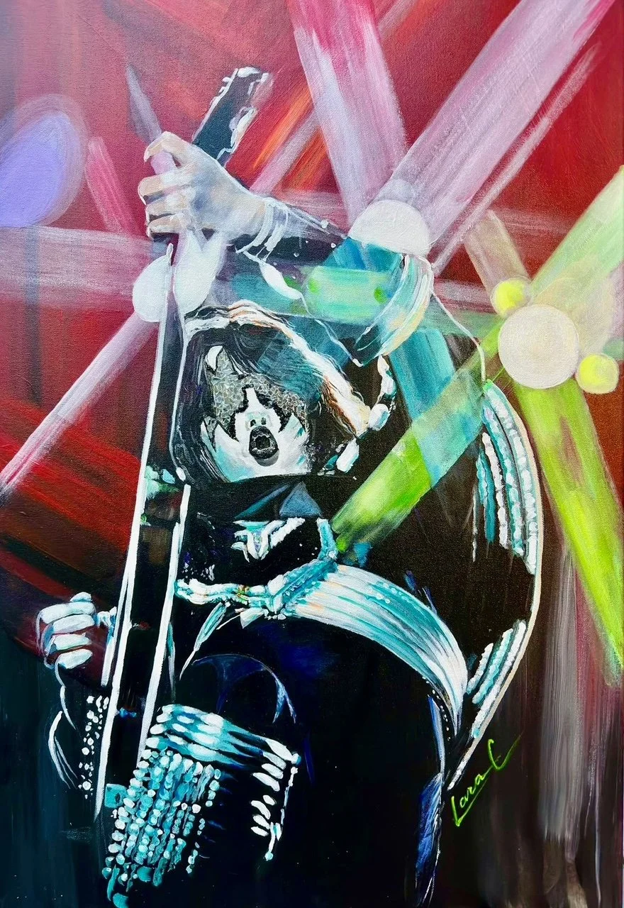"Outta This World" painting