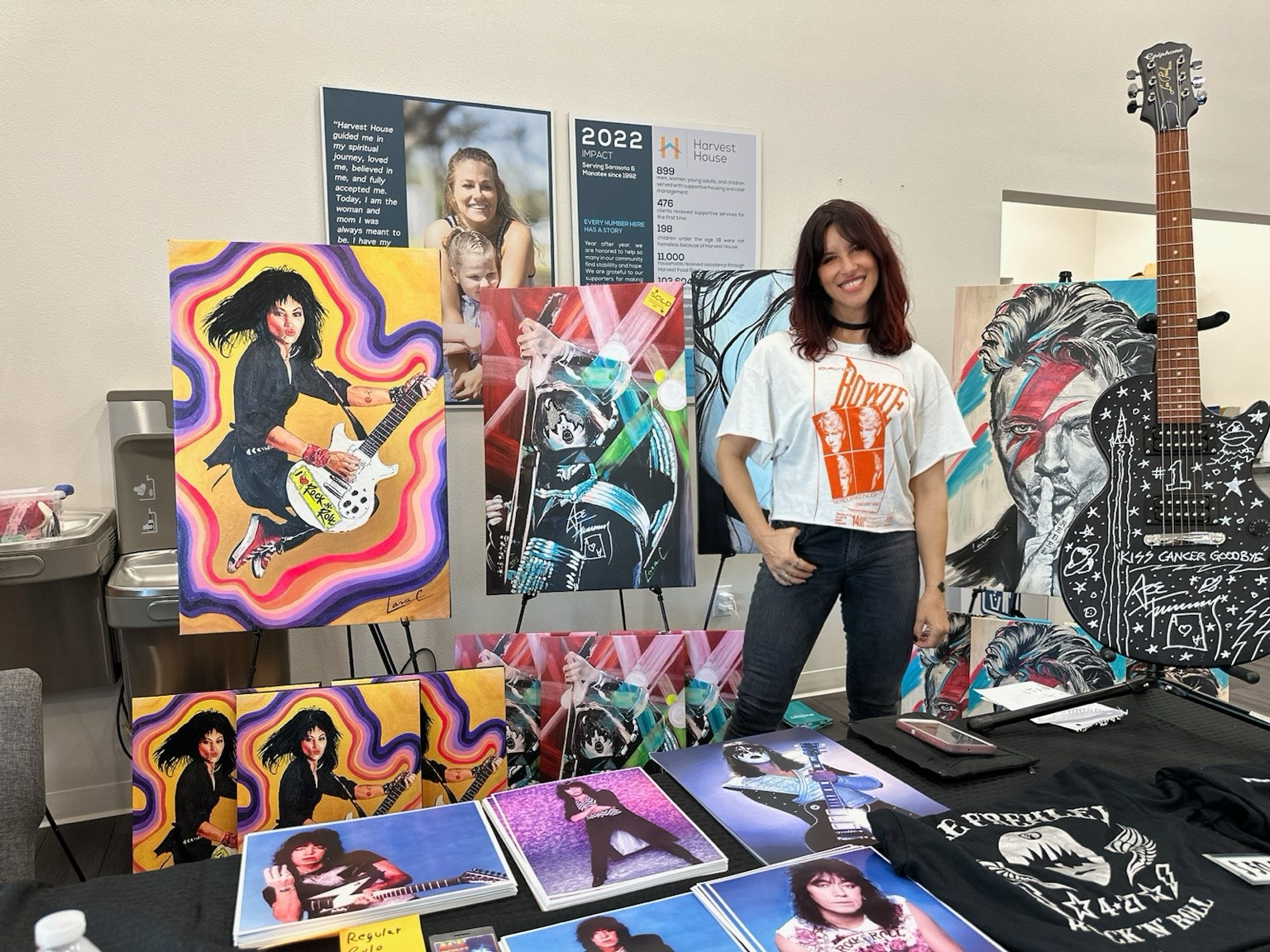 Artist tabling