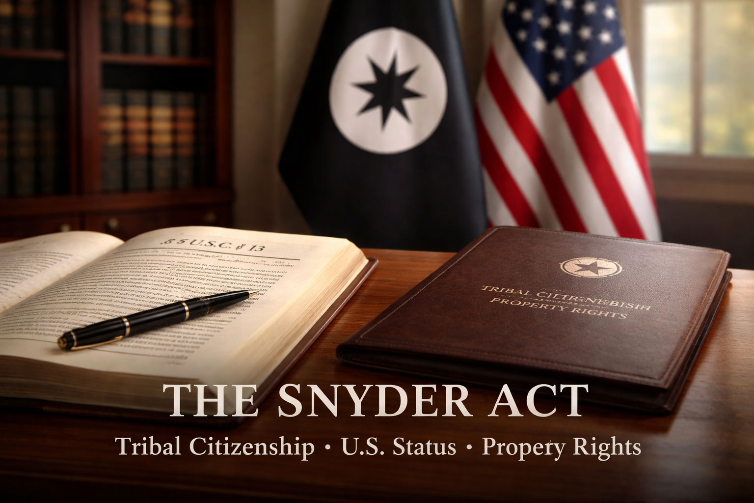 The Snyder Act Explained: Tribal Citizenship, U.S. Status, and Property Rights
