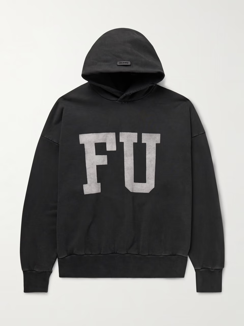 FEAR OF GOD Qualified Printed Cotton-Jersey Hoodie