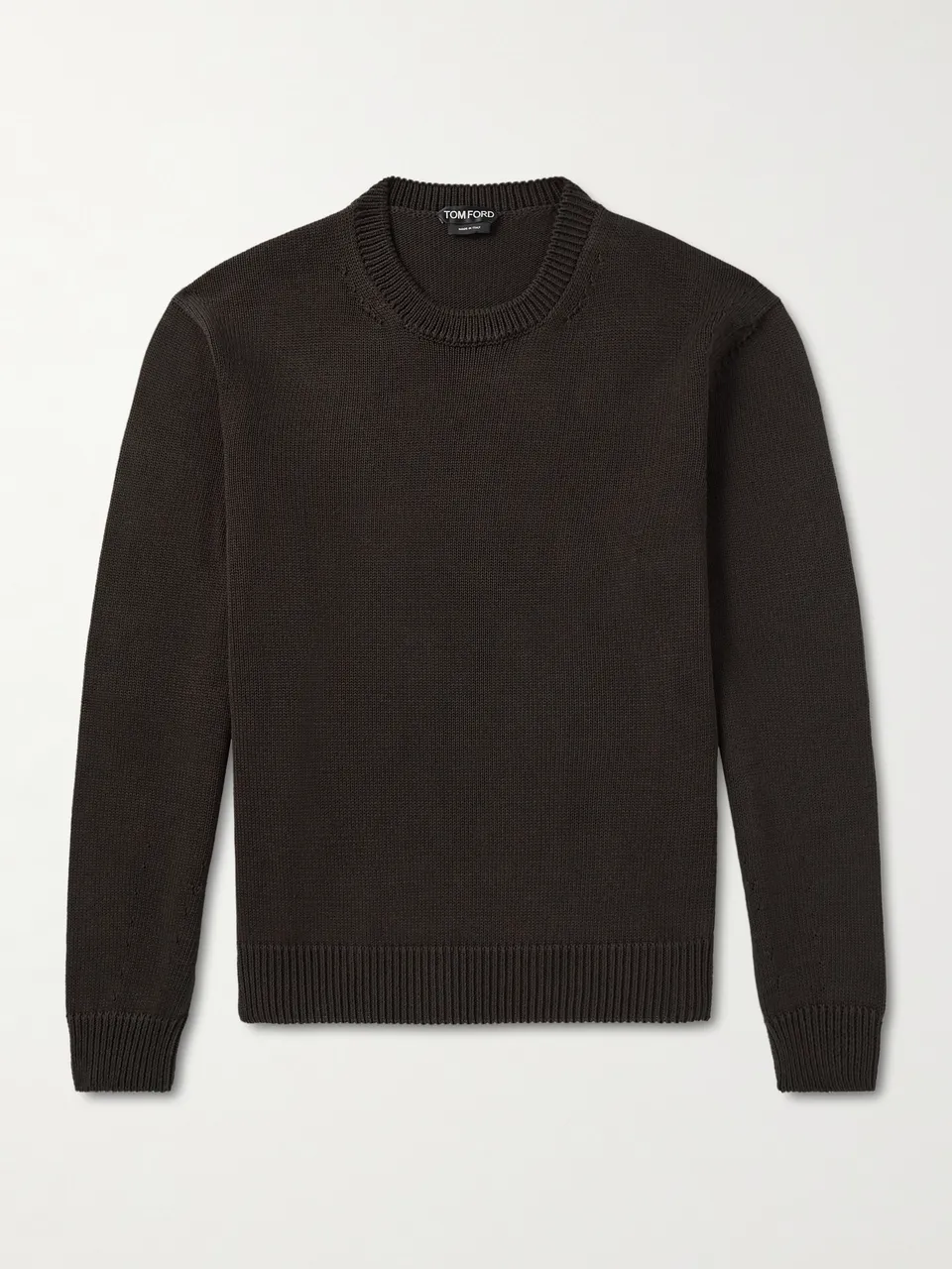 TOM FORD Cotton and Silk-Blend Sweater