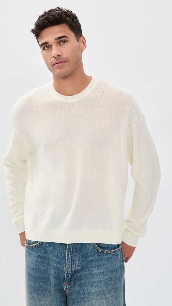 FRAME Lightweight Cashmere Blend Sweater Lightweight Cashmere Blend Sweater