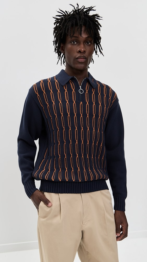 Malbon Links Polo Sweater  Links Polo Sweater