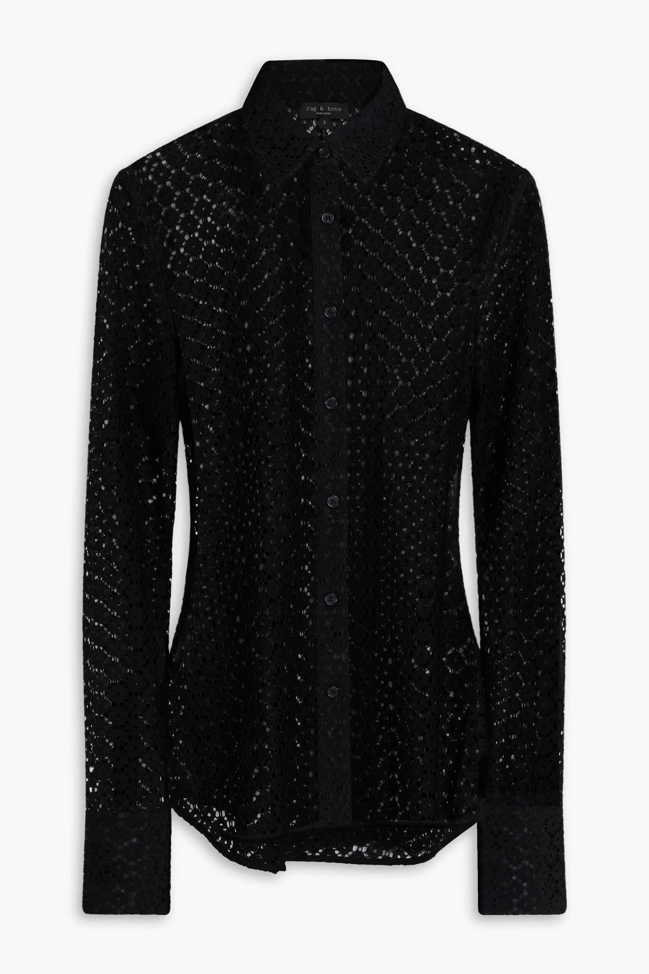 Rag & Bone Yvette Corded Lace Shirt