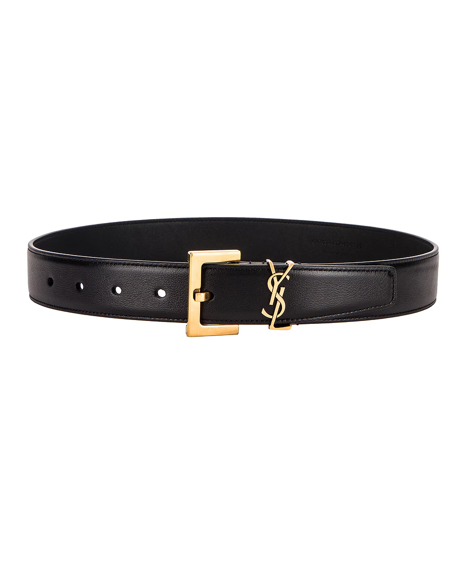 Saint Laurent Monogramme Belt