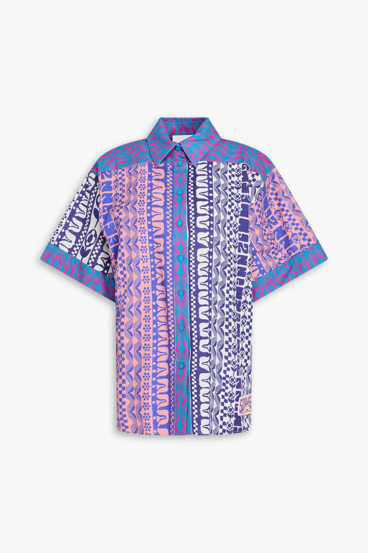 ZIMMERMANN Printed cotton shirt