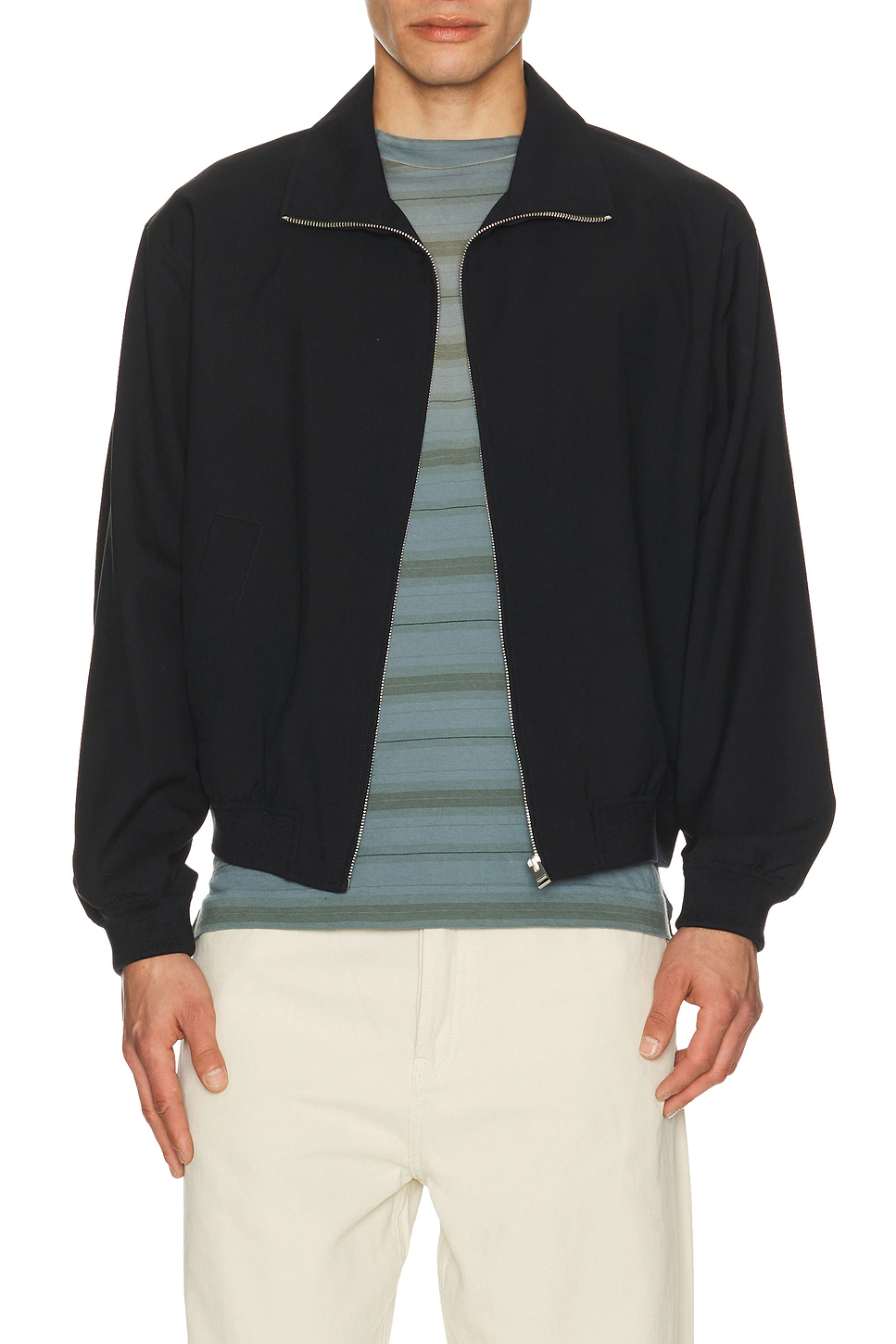 FRAME Wool Zip Blouson