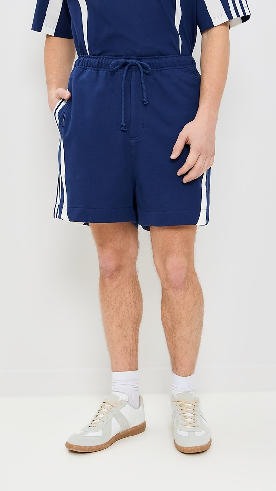 Y-3 M French Terry Cutline Shorts 4"" M French Terry Cutline Shorts 4