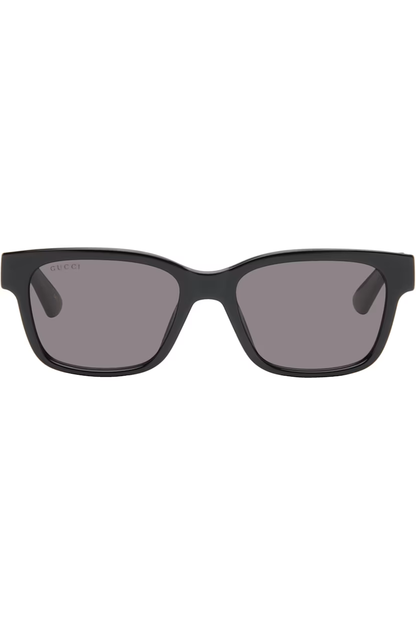 Gucci Black Minimal Sunglasses