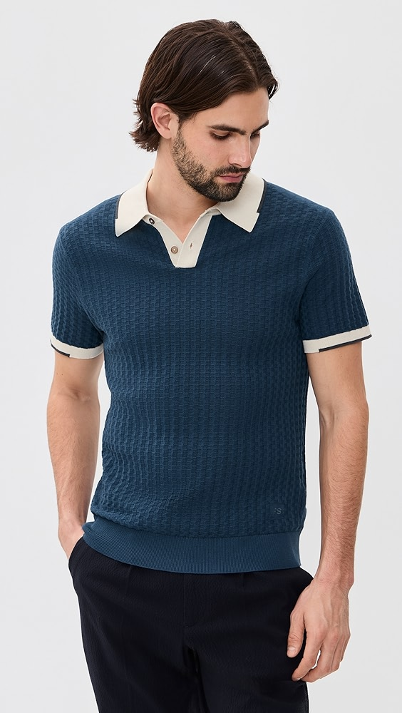 PS Paul Smith Short Sleeve Polo Sweater  Short Sleeve Polo Sweater