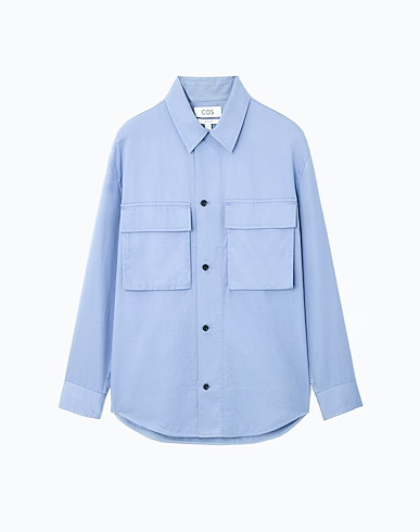 COS SOLID COLOR SHIRT