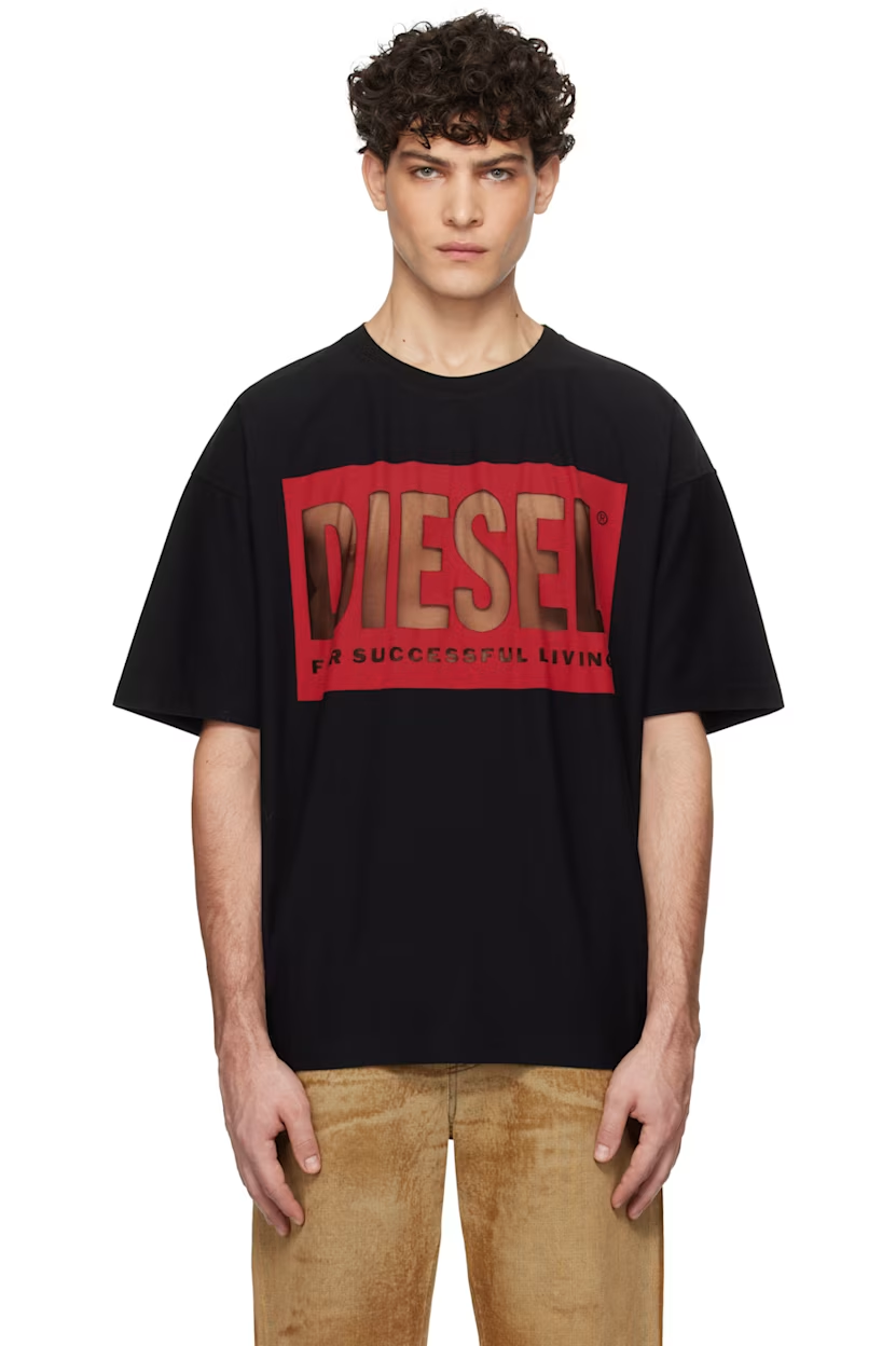 Diesel Black T-Boxt-S4 T-shirt