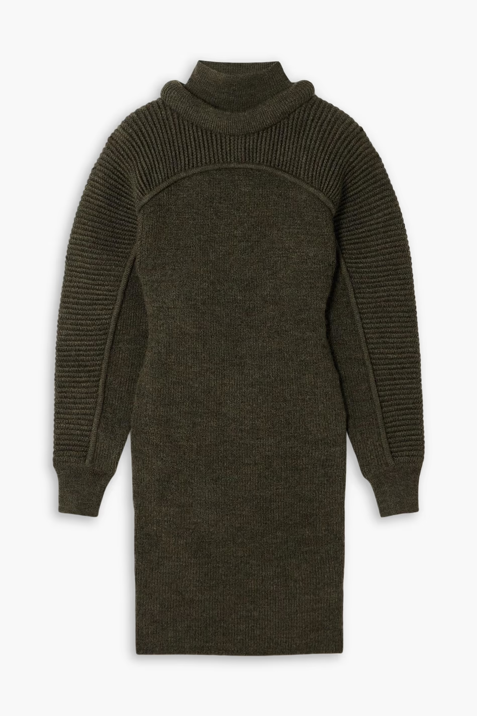 ISABEL MARANT Hilde ribbed wool mini dress