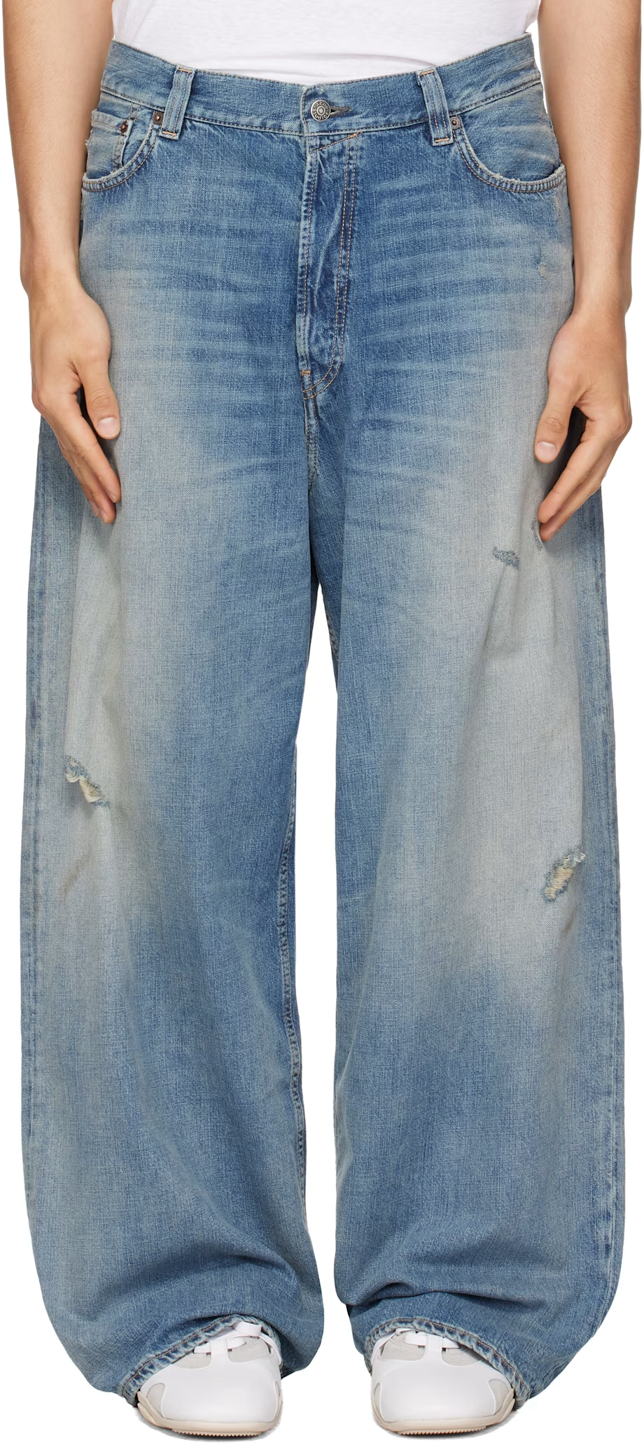Acne Studios Blue Loose Fit 2023 Jeans