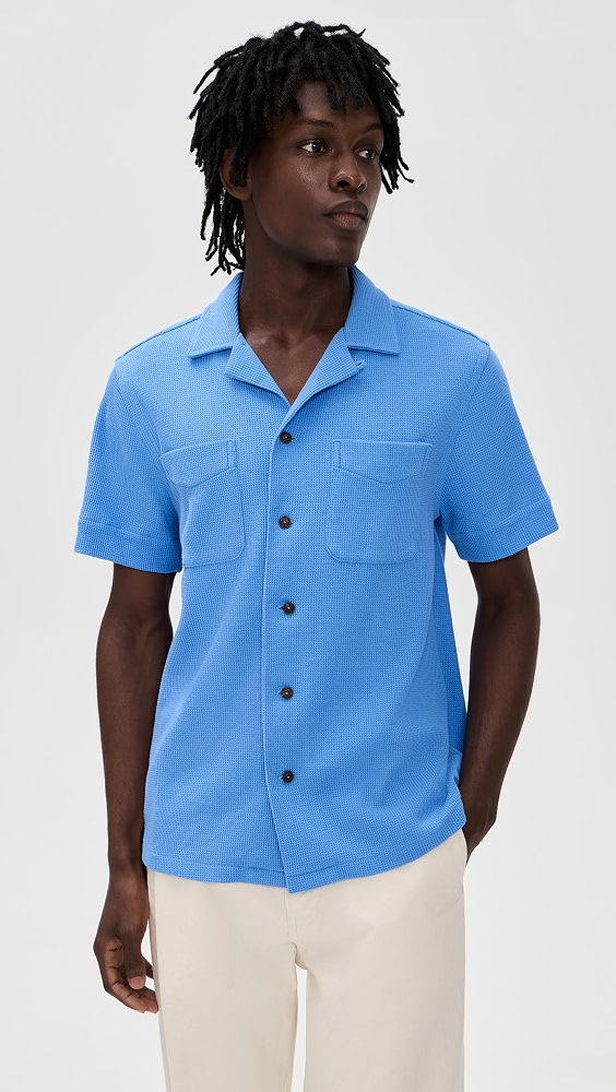 Polo Ralph Lauren Waffle Knit Andy Camp Shirt Waffle Knit Andy Camp Shirt
