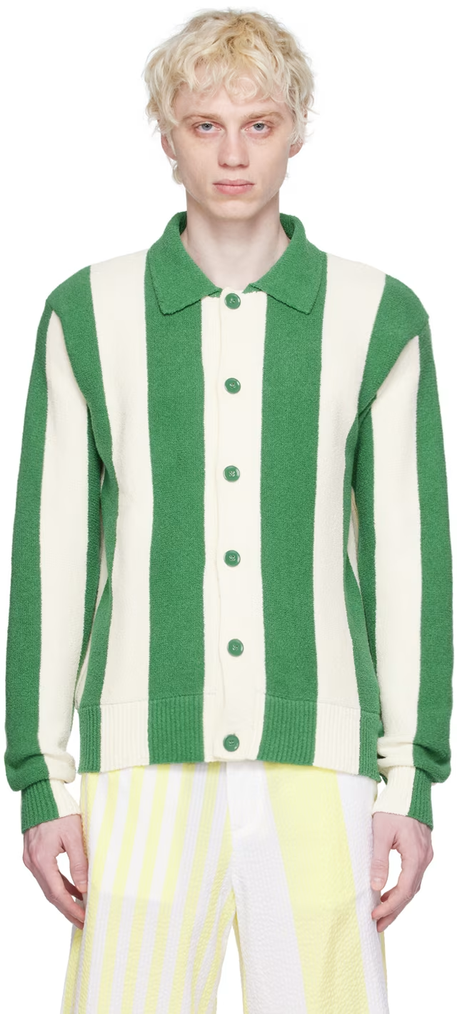 Maison Kitsuné Green & Off-White Hotel Olympia Edition Polo