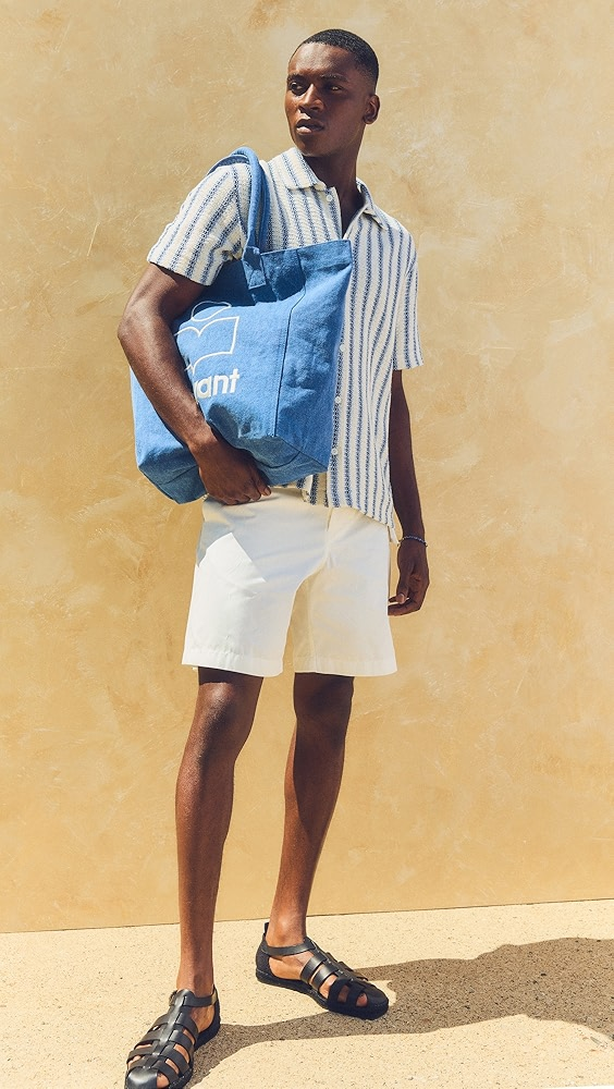 Marni Confetti Cotton Jacquard Cargo Shorts 7"" Confetti Cotton Jacquard Cargo Shorts 7""
