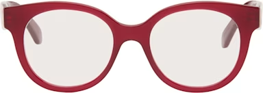 LOEWE Red Anagram Glasses
