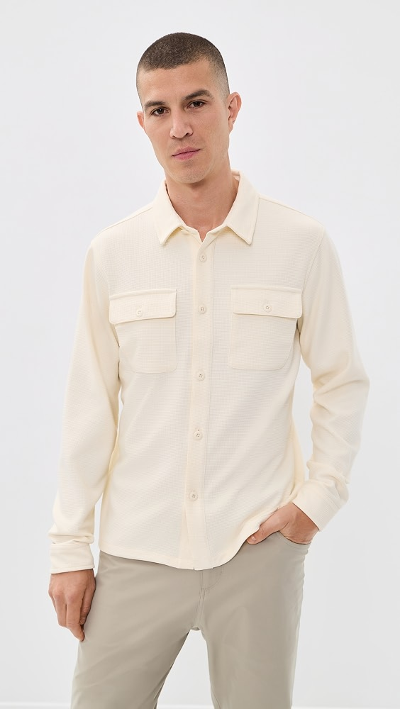 Vuori Waffle Shirt Jacket Waffle Shirt Jacket