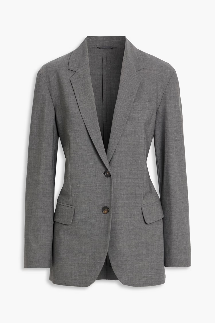 BRUNELLO CUCINELLI Wool-blend blazer