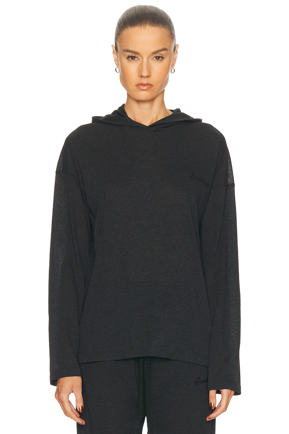 Fear of God ESSENTIALS Classic Fit Hooded Tee