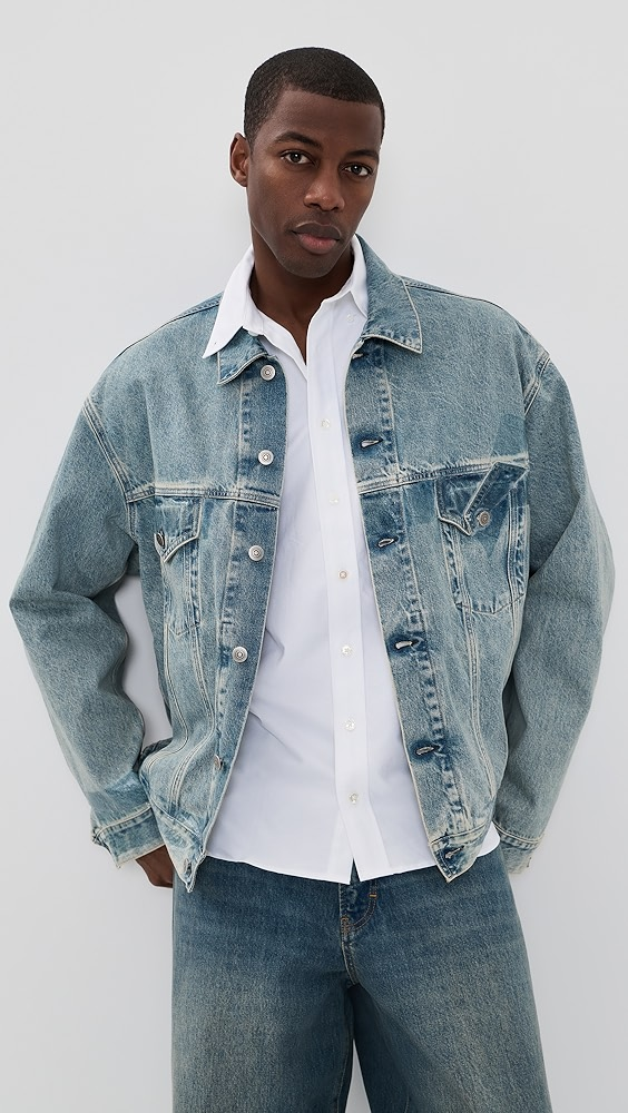 Maison Margiela Tape Detail Japanese Denim Jacket